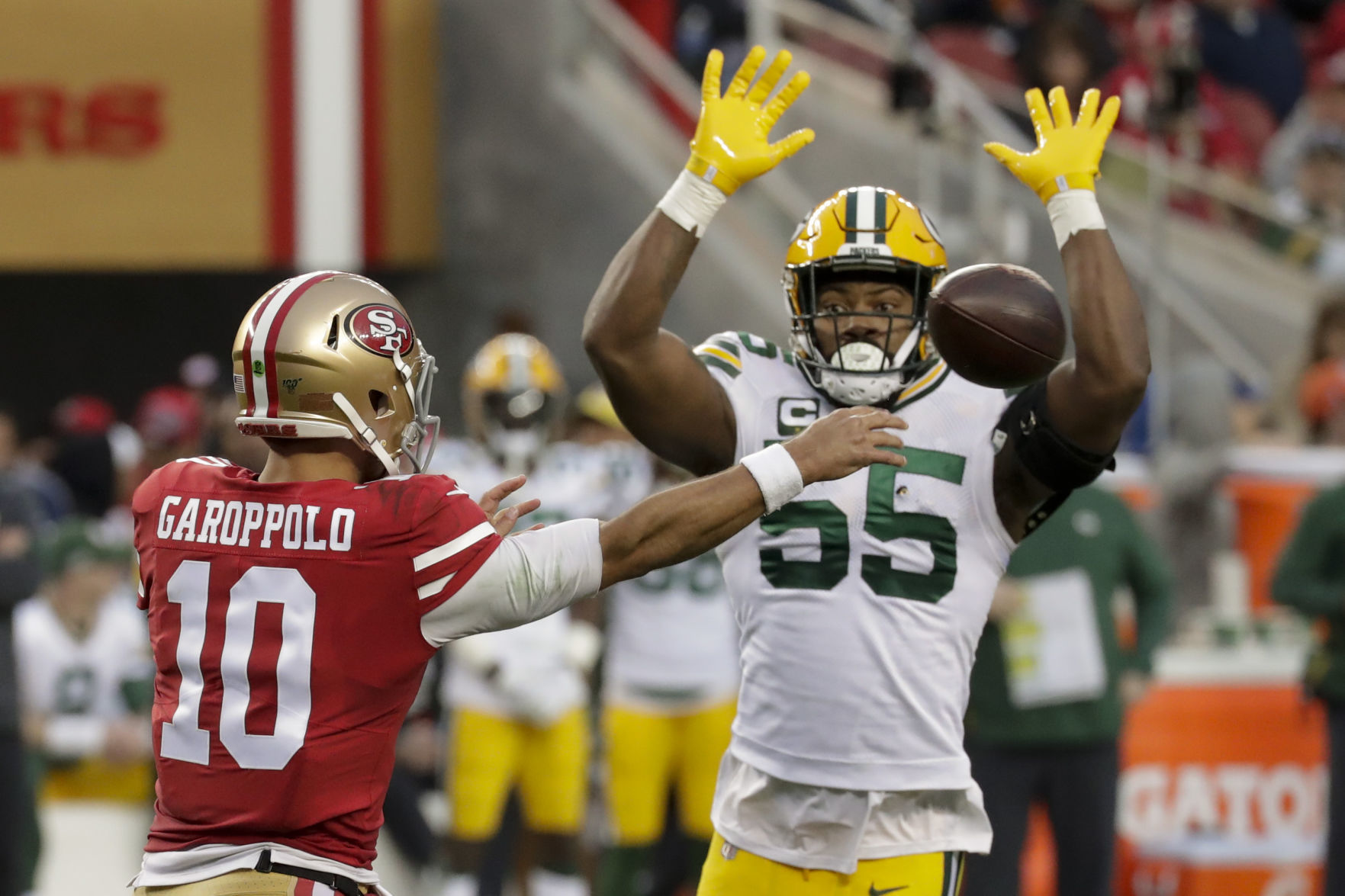 49ers 37, Packers 20